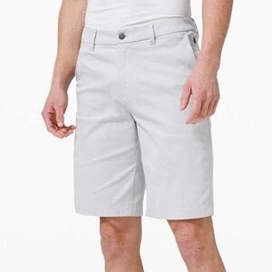 Lululemon Commission Short Qwick Oxford 9" White/Black Men’s Size 33